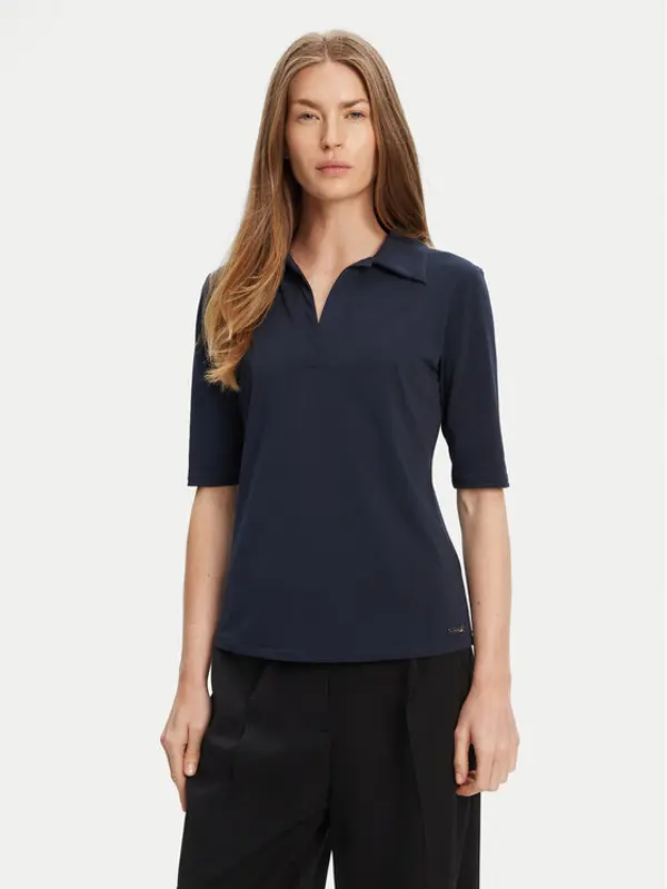 Calvin Klein Calvin Klein Polo LV044C221G Tamnoplava Slim Fit