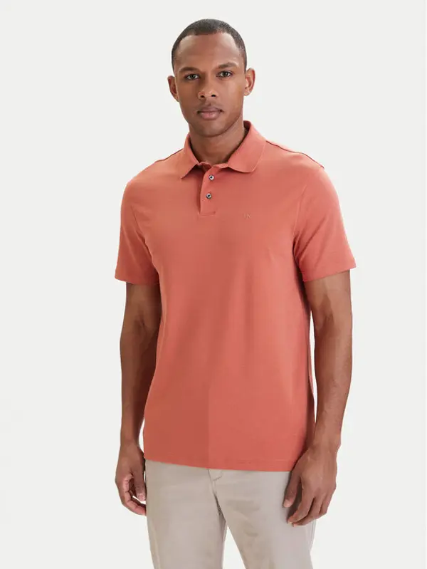 Calvin Klein Calvin Klein Polo LV04LB276G Narančasta Regular Fit