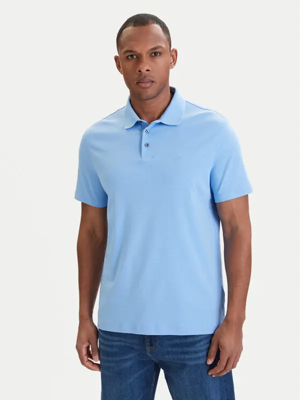 Calvin Klein Calvin Klein Polo LV04LB276G Svijetloplava Regular Fit