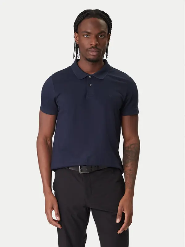 Calvin Klein Calvin Klein Polo LV04LC254G Tamnoplava Slim Fit
