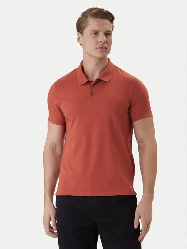 Calvin Klein Calvin Klein Polo LV04LF200G Narančasta Slim Fit