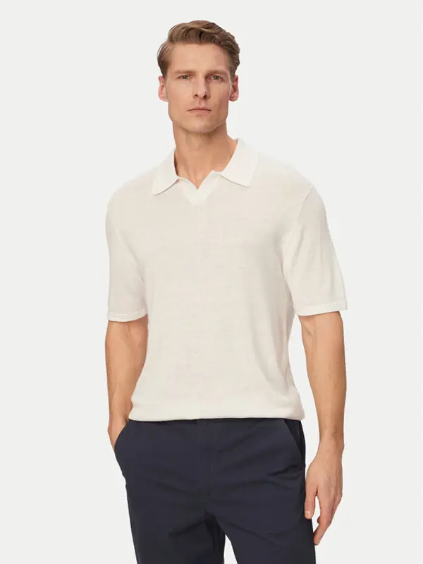 Calvin Klein Calvin Klein Polo LV04LF313G Bijela Regular Fit