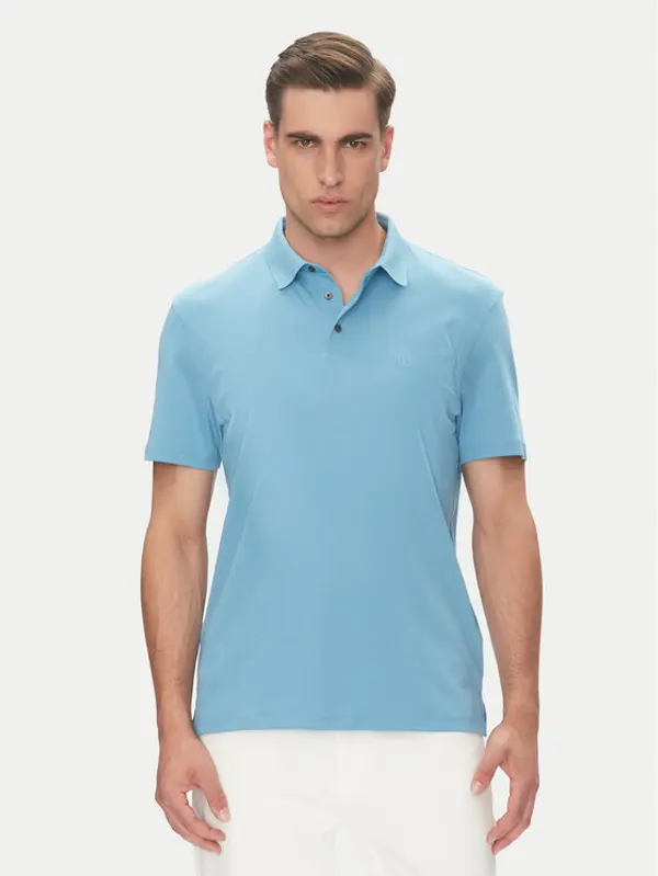 Calvin Klein Calvin Klein Polo Supima LV04LB276G Plava Regular Fit