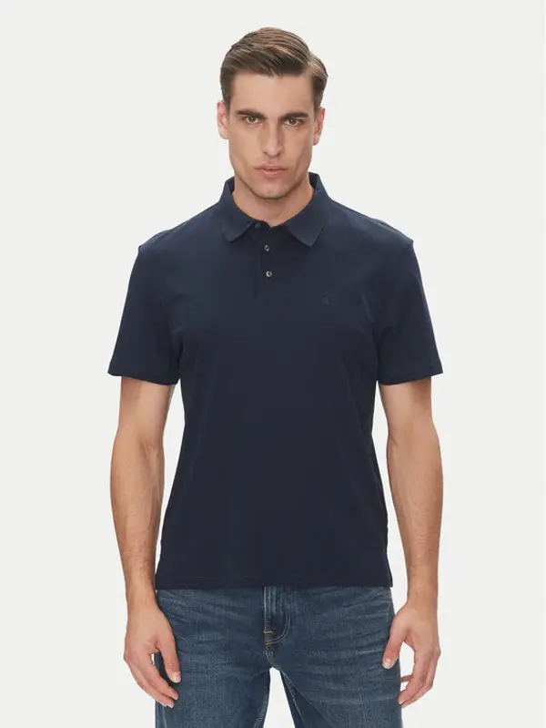 Calvin Klein Calvin Klein Polo Supima LV04LB276G Tamnoplava Regular Fit