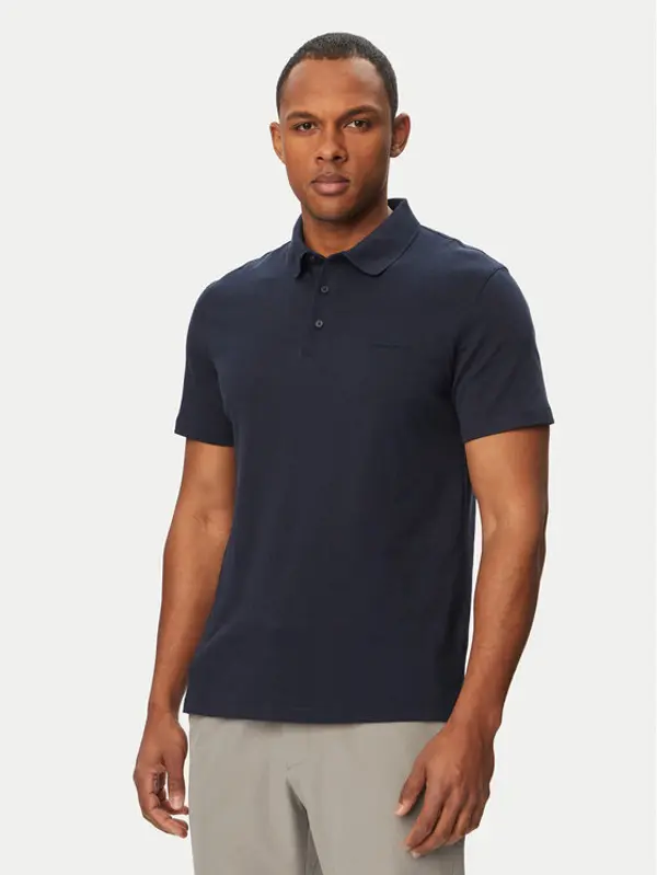 Calvin Klein Calvin Klein Polo Supima LV04LH204G Tamnoplava Regular Fit