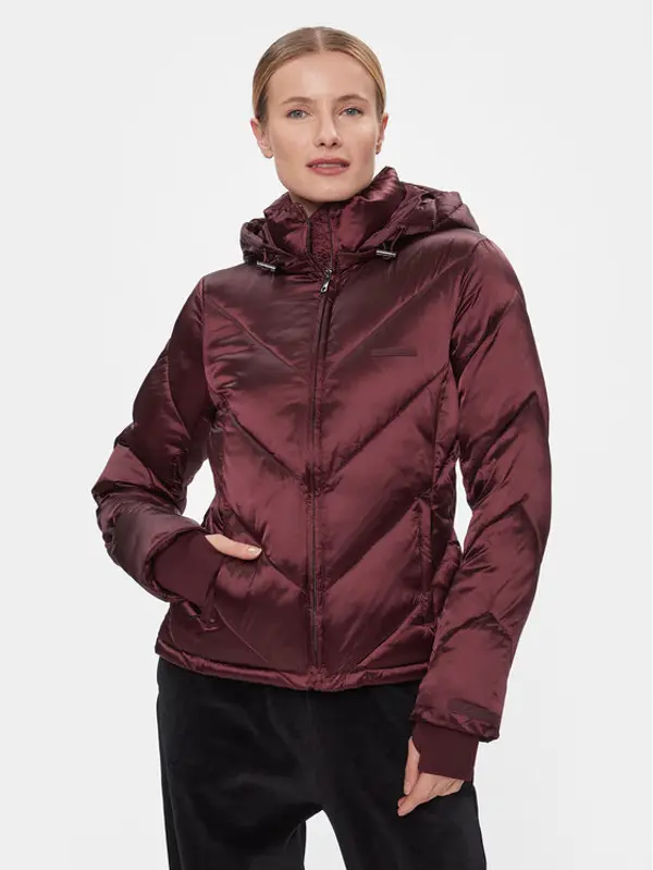 Calvin Klein Calvin Klein Prijelazna jakna K20K207068 Tamnocrvena Slim Fit