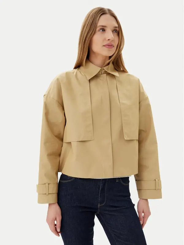 Calvin Klein Calvin Klein Prijelazna jakna K20K208379 Bež Relaxed Fit