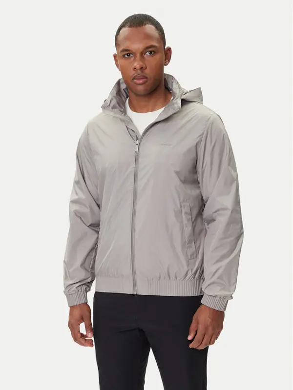 Calvin Klein Calvin Klein Prijelazna jakna LV04LC511G Bež Relaxed Fit