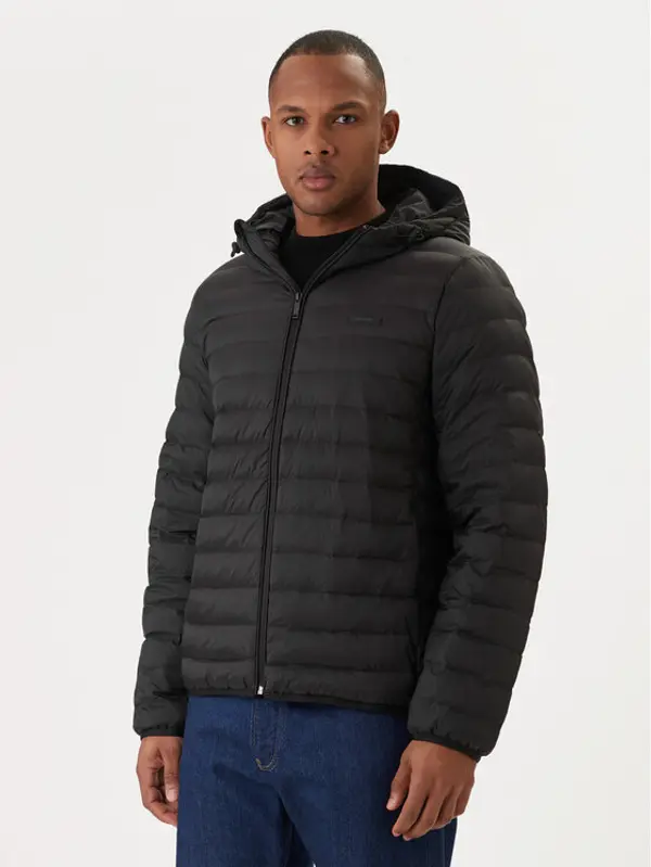 Calvin Klein Calvin Klein Prijelazna jakna LV04LE520G Crna Regular Fit