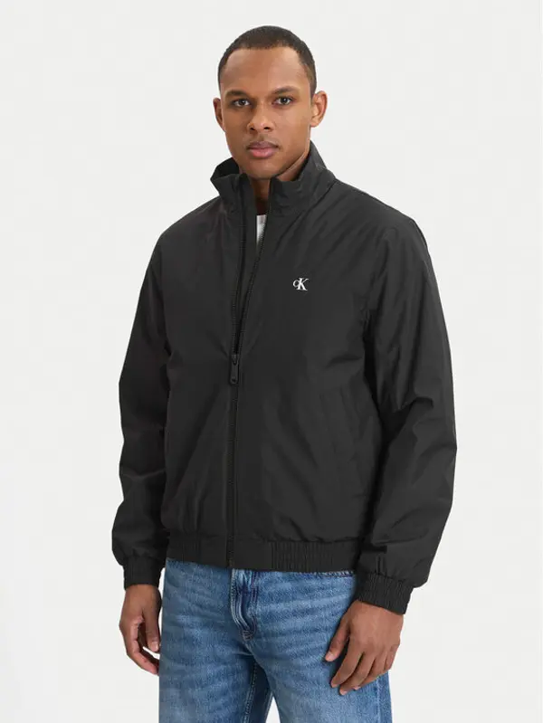 Calvin Klein Calvin Klein Prijelazna jakna LV04RE515G Crna Regular Fit
