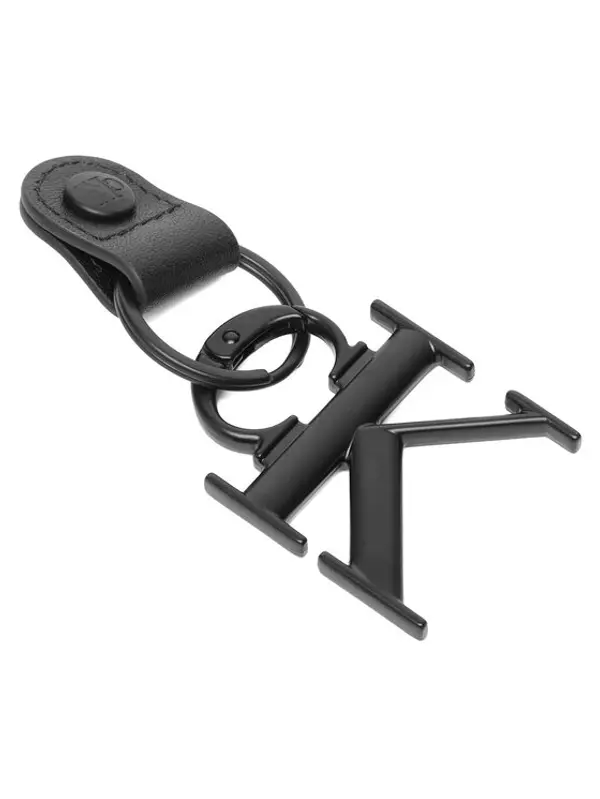 Calvin Klein Calvin Klein Privjesak Bold Ck Carabiner Key Fob LV04D1157G Crna