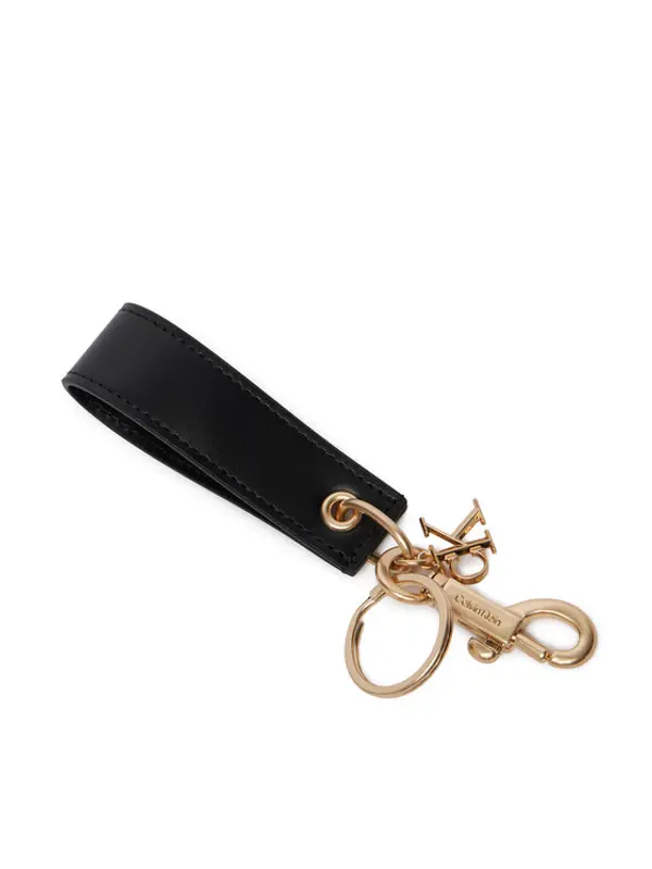 Calvin Klein Calvin Klein Privjesak Bold Ck Logo Key Fob LV04D1151G Crna