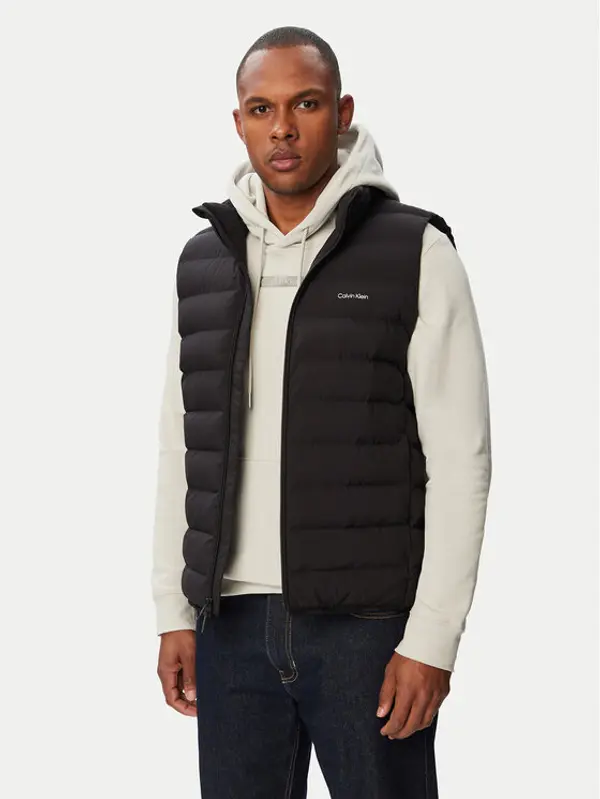 Calvin Klein Calvin Klein Prsluk Classic LV04LG504G Crna Regular Fit