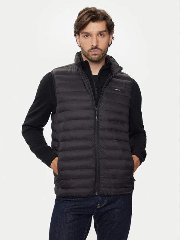 Calvin Klein Calvin Klein Prsluk K10K113470 Crna Regular Fit