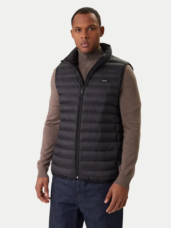 Calvin Klein Calvin Klein Prsluk LV04LC509G Crna Regular Fit