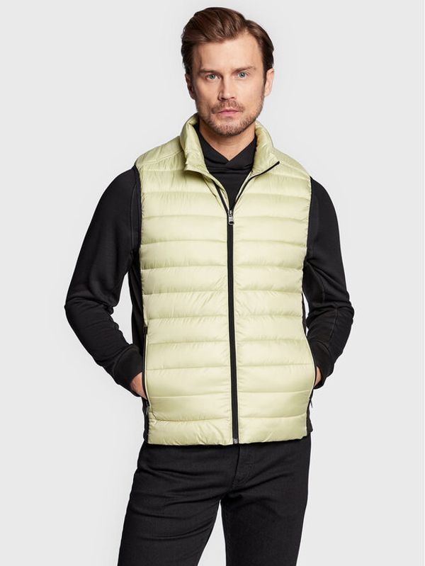 Calvin Klein Calvin Klein Prsluk Side Logo K10K108292 Zelena Regular Fit