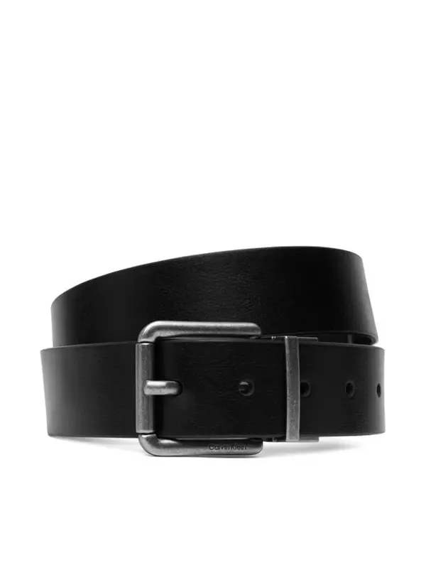 Calvin Klein Calvin Klein Remen Casual Roller Buckle 35Mm Adj/Re LV04D7103G Crna