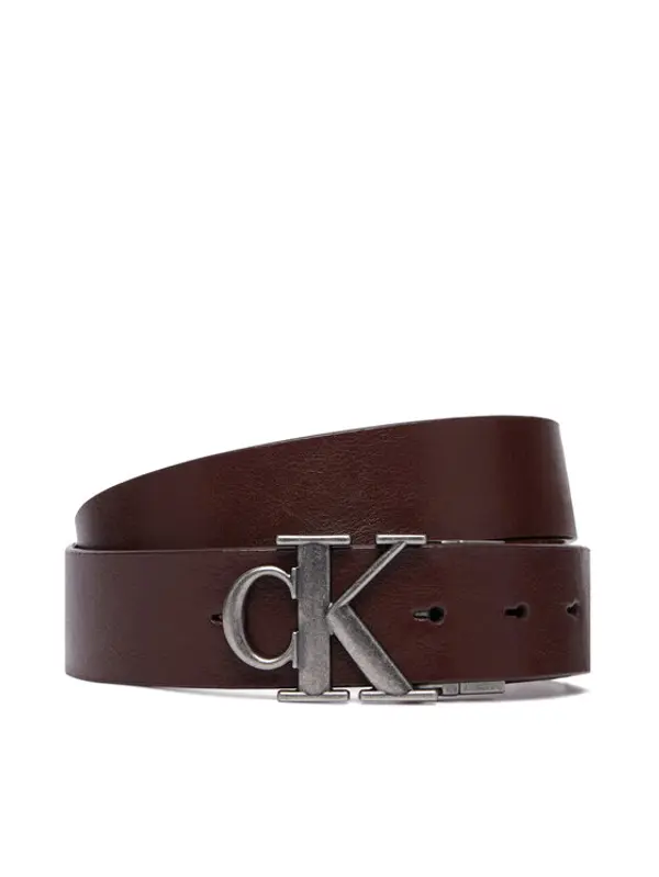 Calvin Klein Calvin Klein Remen Ck Buckle Tumbled 35Mm Adj/Rev LV04D7049G Smeđa