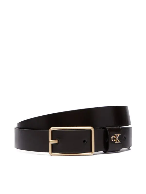 Calvin Klein Calvin Klein Remen Square Buckle Ck Loop 25Mm LV04F7050G Smeđa