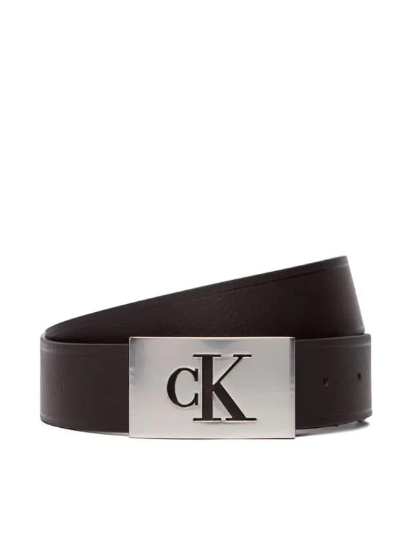 Calvin Klein Calvin Klein Remen Ssnl Mono Plaque 35Mm Fixed LV04D7086G Smeđa