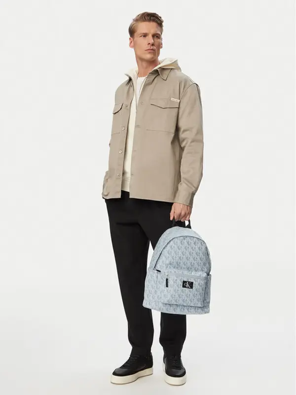 Calvin Klein Calvin Klein Ruksak Aop Backpack IU0IU00735 Svijetlo plava