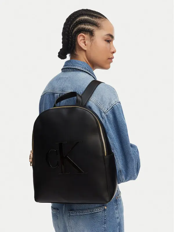 Calvin Klein Calvin Klein Ruksak Bold Ck LV04F3617G Crna
