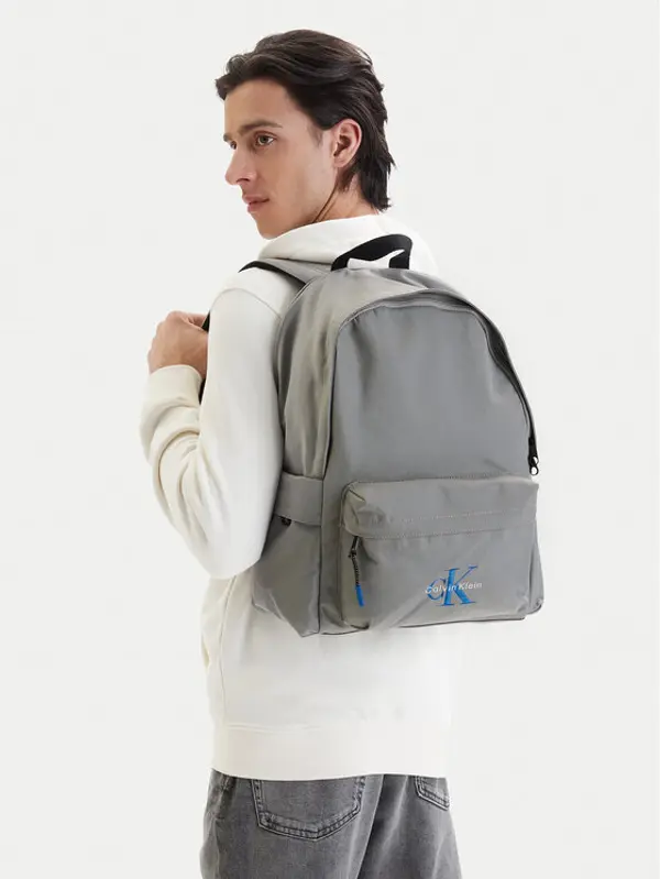 Calvin Klein Calvin Klein Ruksak Bold Round Backpack LV04D3114G Siva