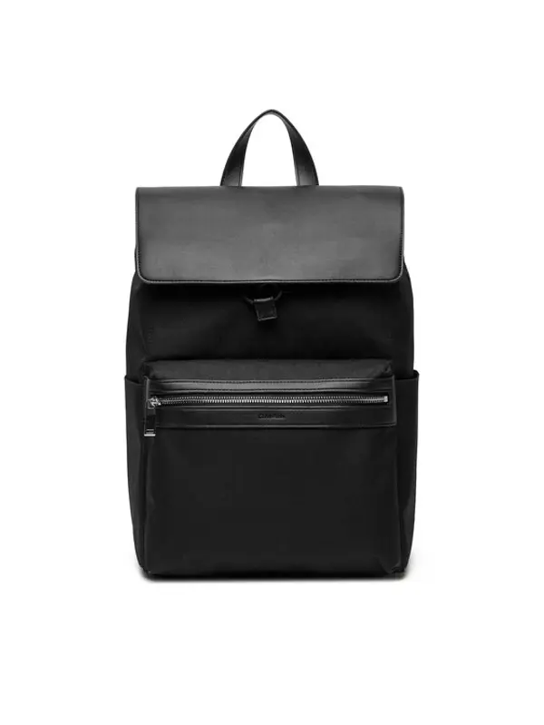 Calvin Klein Calvin Klein Ruksak Contrast Flap Backpack LV04D3030G Crna