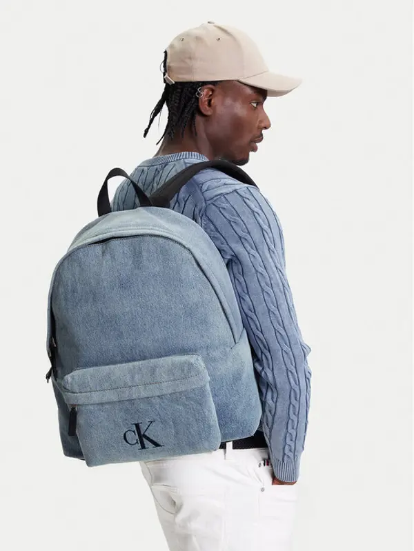 Calvin Klein Calvin Klein Ruksak Denim Backpack 40 LV04G3138G Svijetloplava