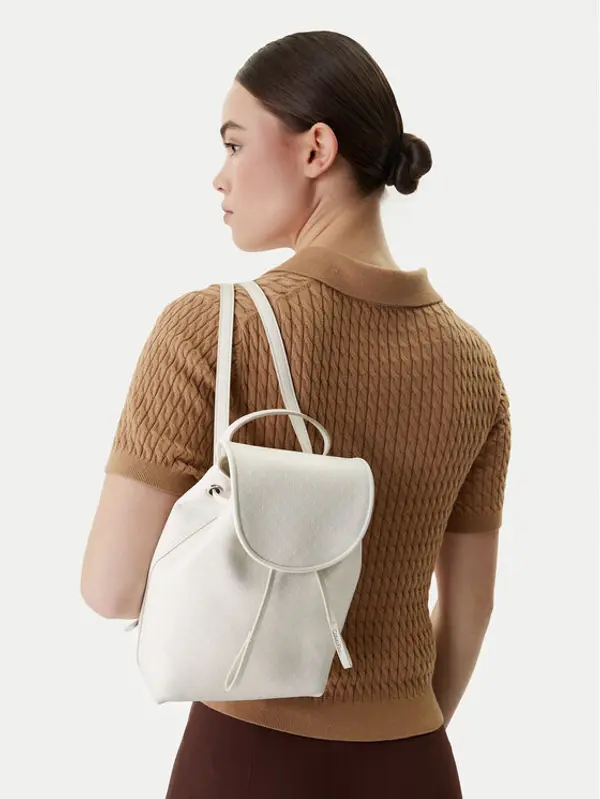 Calvin Klein Calvin Klein Ruksak Emblem Aop Mini Backpack LV04F3507G Bijela