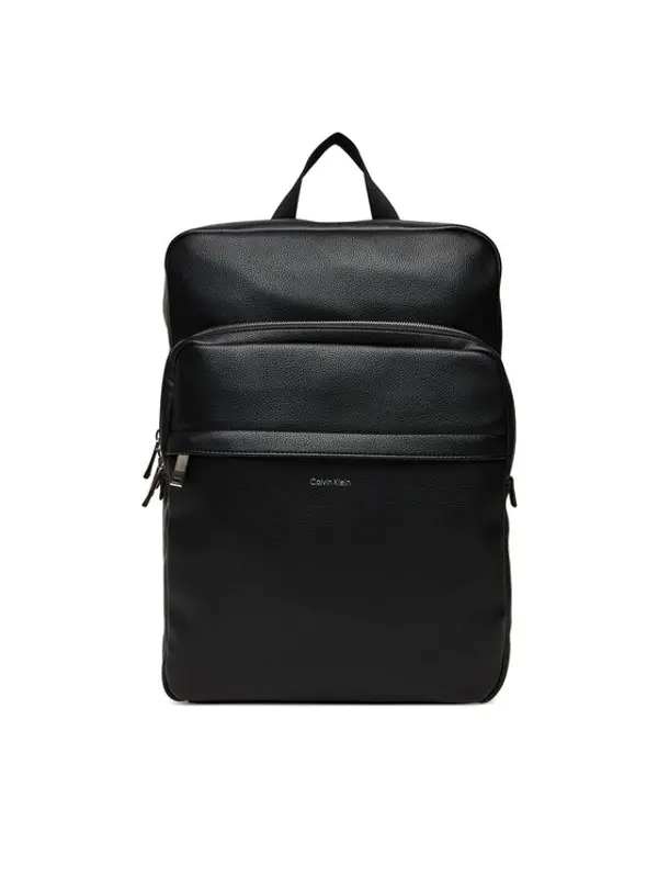 Calvin Klein Calvin Klein Ruksak Raised Slim Square Backpack LV04D3156G Crna