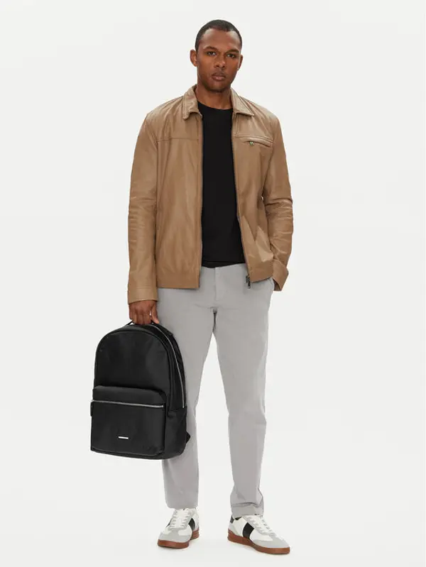 Calvin Klein Calvin Klein Ruksak Sleek Nylon Backpack LV04D3042G Crna