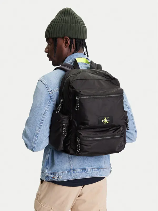 Calvin Klein Calvin Klein Ruksak Tech Utility Backpack LV04G3122G Crna