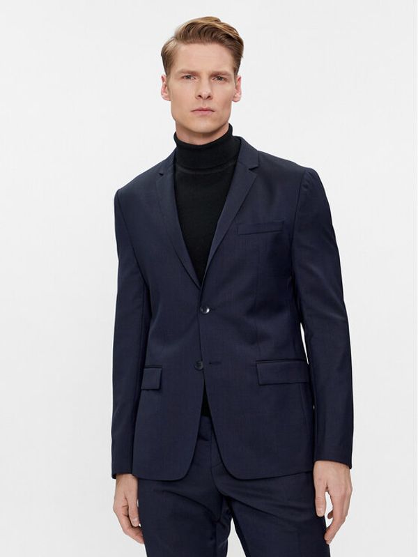 Calvin Klein Calvin Klein Sakoi K10K112291 Tamnoplava Slim Fit