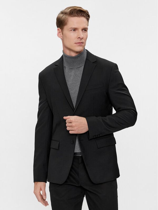 Calvin Klein Calvin Klein Sakoi K10K112935 Crna Regular Fit