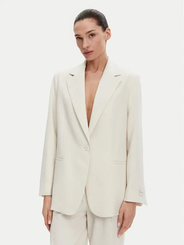Calvin Klein Calvin Klein Sakoi K20K208240 Bež Regular Fit