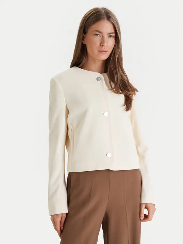 Calvin Klein Calvin Klein Sakoi Lux Crepe Lady LV044F418G Žuta Regular Fit