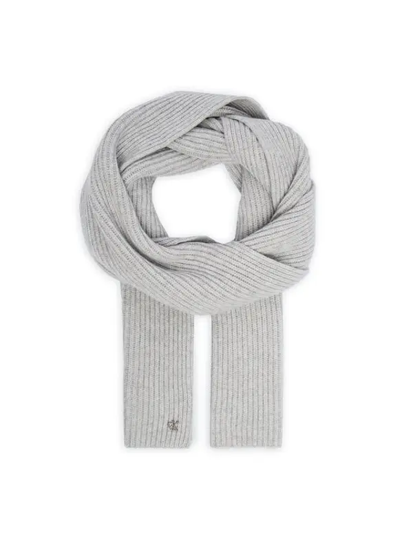 Calvin Klein Calvin Klein Šal Ck Metal Wool Rib Scarf LV04D8056G Siva