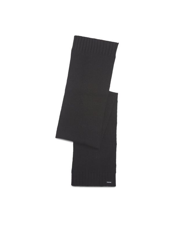 Calvin Klein Calvin Klein Šal Elevated Rib Knit Scarf K50K511006 Crna