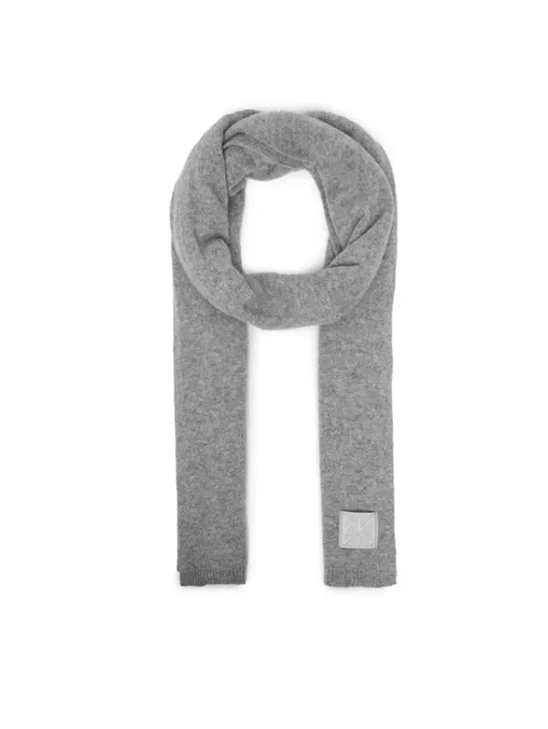 Calvin Klein Calvin Klein Šal Emblem LV04D8014G Siva