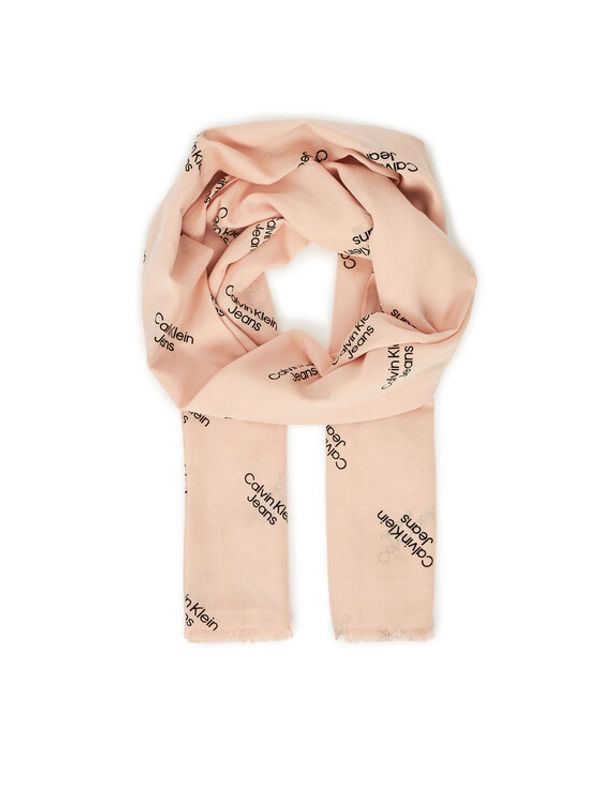Calvin Klein Calvin Klein Šal Monologo K60K611982 Ružičasta