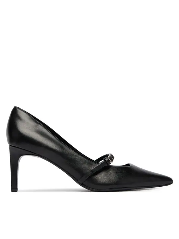 Calvin Klein Calvin Klein Salonke Ess Stiletto 70 Mj Lth Hdw HW0HW02952 Crna
