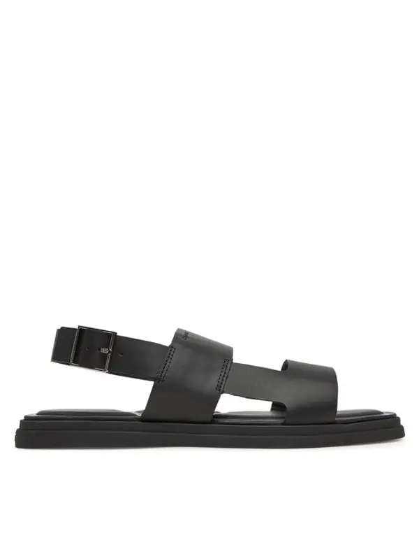 Calvin Klein Calvin Klein Sandale Back Strap W/ Buckle HM0HM01736 Crna