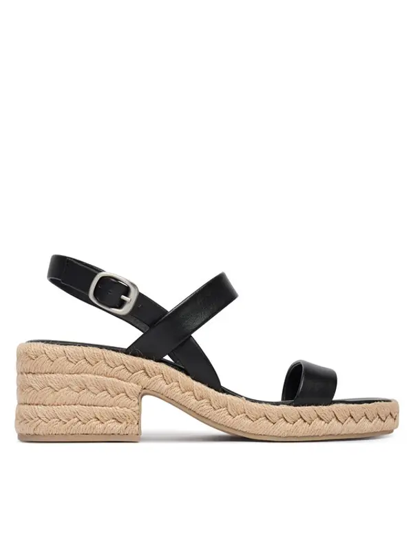 Calvin Klein Calvin Klein Sandale Block Heel Espa 50 Slingb Lth HW0HW02903 Crna