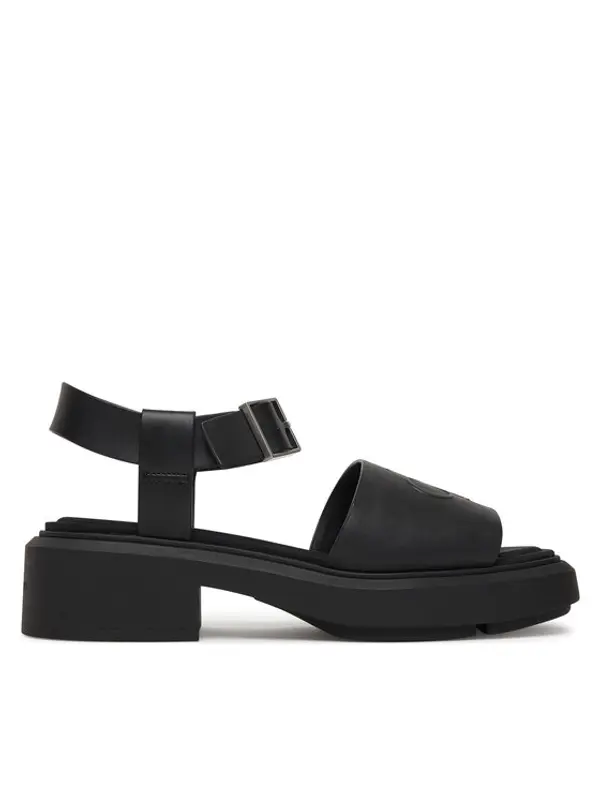 Calvin Klein Calvin Klein Sandale Chunky Sandal Lth Mg HW0HW03131 Crna