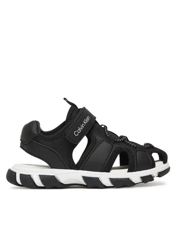 Calvin Klein Calvin Klein Sandale Velcro Sandal V1B2-83320-1591 Crna