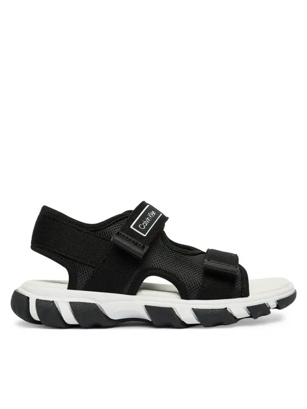 Calvin Klein Calvin Klein Sandale Velcro Sandal V1B2-83321-1564 Crna