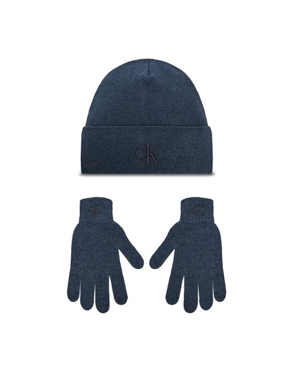 Calvin Klein Calvin Klein Set kapa i rukavice K50K512469 Plava