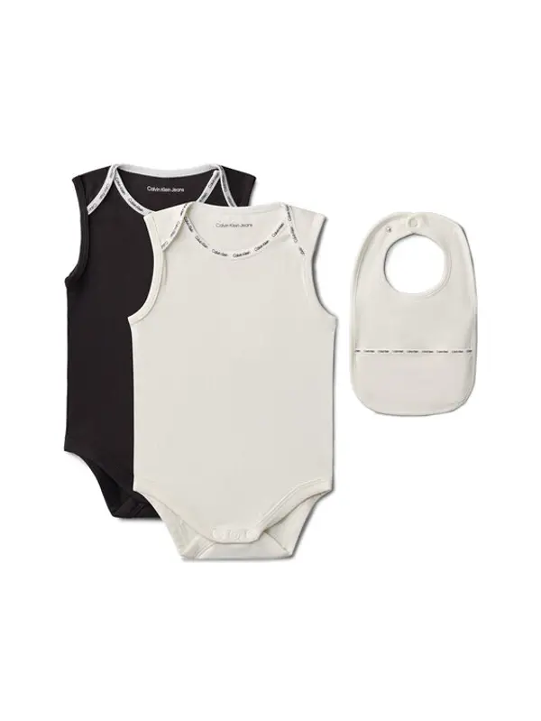Calvin Klein Calvin Klein Set majica i hlače LVCKSJN03Y Écru Regular Fit