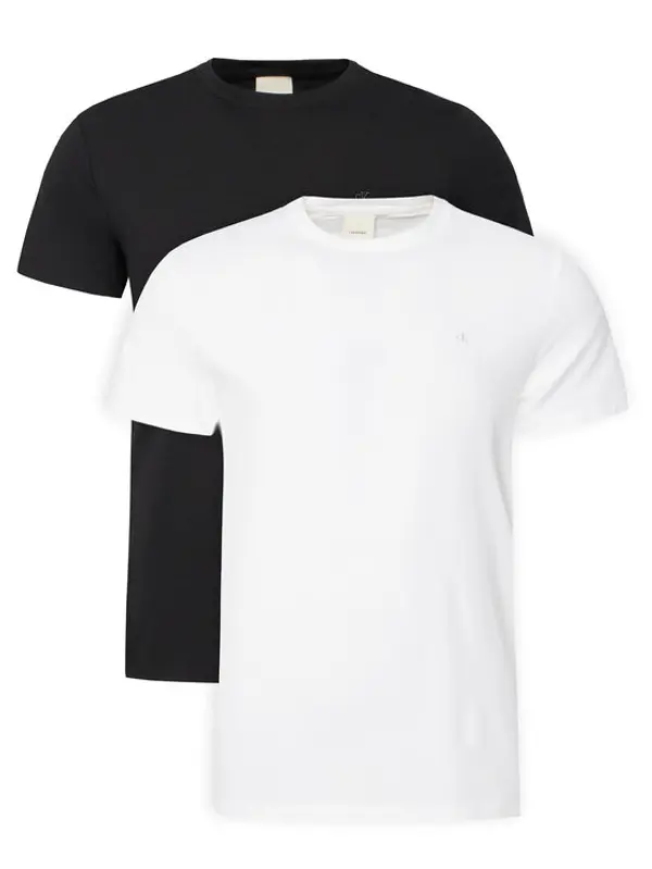 Calvin Klein Calvin Klein Set t-shirt majica﻿ LV04LD245G Šarena Slim Fit